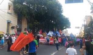 Com previdência entre as principais pautas, greve geral reúne adeptos em Manaus