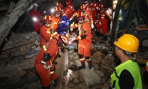 Dois fortes terremotos deixam 12 mortos e mais de 120 feridos na China 