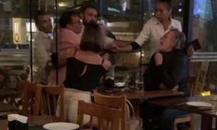 Vídeo: José de Abreu xinga muito durante briga com homem em restaurante