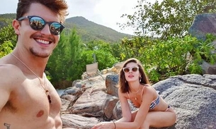 Klebber Toledo e Camila Queiroz fazem viagem paradisíaca de Lua de Mel; veja fotos