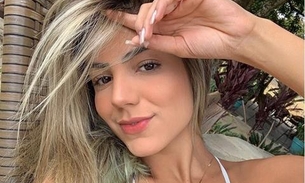 Ex-bbb Hariany mostra corpão de biquíni 