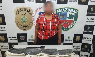 Com bagagem abarrotada de drogas, mulher é presa tentando pegar barco para Manaus