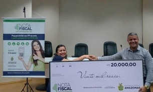 Nota Fiscal Amazonense sorteia R$ 100 mil nesta quarta