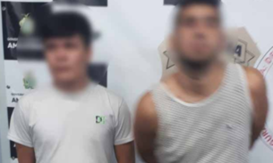 Dupla é presa suspeita de roubar celulares em bairros de Manaus