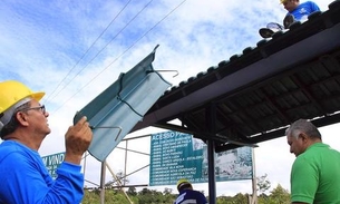 Abrigos para usuários de ônibus vão ser reformados em Manaus