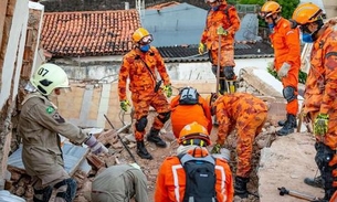 Bombeiros confirmam sétima morte em desabamento em Fortaleza 