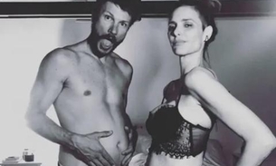 Rodrigo Hilbert mostra vídeo construindo berço da filha, Maria Manoela