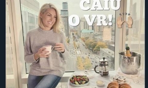 Ana Hickmann é detonada ao posar ao lado de mesa farta: ‘caiu o VR’ 