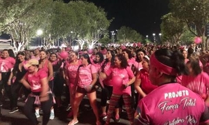Outubro Rosa: Caminhada das Vitoriosas reúne mais de mil pessoas na Ponta Negra