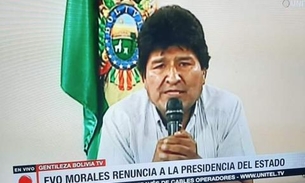 Evo Morales anuncia renúncia à presidência da Bolívia