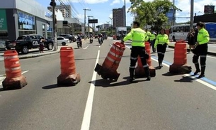 Avenidas são interditadas para obras nesse feriado em Manaus