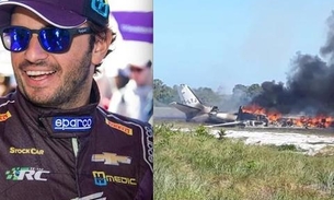 Ex-piloto da Stock Car sofre graves queimaduras em acidente de avião na Bahia