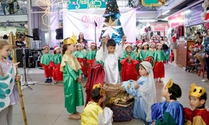  Programação do Natal do Abraço movimenta Galeria Espírito Santo em Manaus