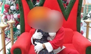 Papai Noel de shopping é denunciado por ter ficado excitado ao carregar criança