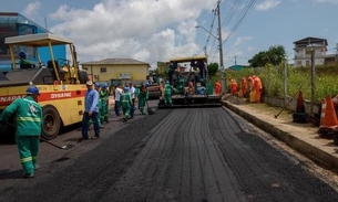 Comunidade da zona Leste de Manaus recebe obras para recuperação de 35 vias