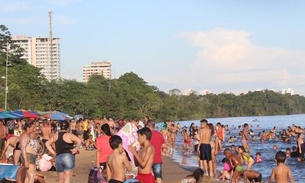 Praia da Ponta Negra será fechada em Manaus, veja quando