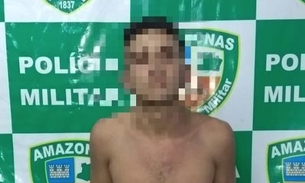 Jovem é preso por roubar x-saladas e renda de lanchonete em Manaus
