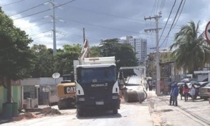 Ponte que dá acesso ao bairro São Jorge é interditada em Manaus