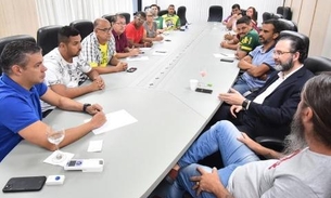 Josué recebe caminhoneiros e motoristas de app para tratar sobre preço de combustíveis  