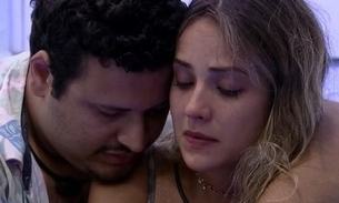 Gabi e Victor Hugo choram por ciúmes de Guilherme durante festa no BBB20 