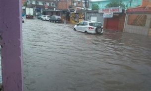 Chuva causa deslizamentos de barrancos e desabamento de muro em Manaus 