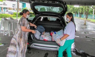 Drive-thru solidário reinicia nesta segunda-feira em Manaus