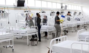 Leitos são ampliados no Hospital de Campanha da Prefeitura de Manaus