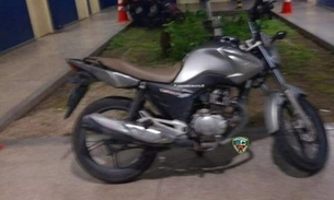 Adolescente é apreendido após roubar motocicleta em Manaus 