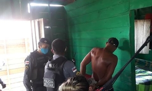 Jovem é preso após tentar matar homem a terçadada no Amazonas