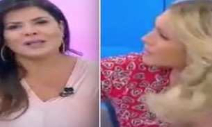 Lívia Andrade e Mara Maravilha se estranham ao vivo por causa de Bolsonaro