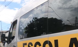 AO VIVO: Motoristas de condução escolar fazem protesto em Manaus; assista