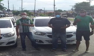 Em protesto, taxistas pedem liberação do transporte intermunicipal no Amazonas