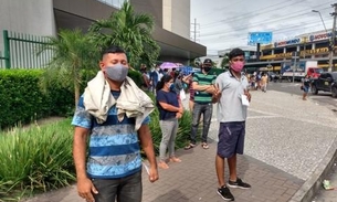 Entidades civis distribuem 1,5 tonelada de alimentos em Manaus