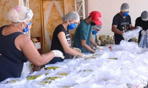 Alimentos doados pela Transire vão ser distribuídos a famílias em risco social