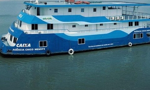 Auxílio Emergencial pode ser recebido em agências barco da Caixa no Amazonas