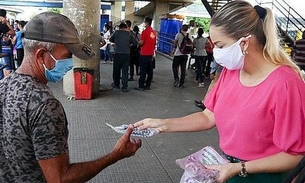 Sejusc distribui 10 mil máscaras nos cinco terminais de Manaus