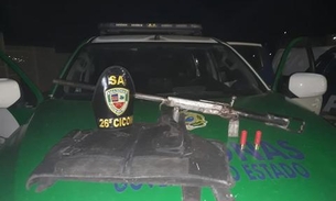 Polícia apreende arma de fogo e colete balístico em invasão de Manaus 