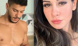 Mayra Cardi 'pira' ao ver foto de Arthur Aguiar sarado após separação e dá o que falar