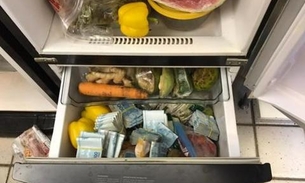 PF apreende dinheiro em geladeira e freezer em operação contra tráfico internacional