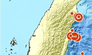 Foto: Reprodução/Administração Central de Meteorologia de Taiwan