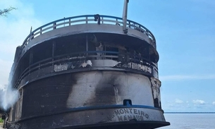 4 seguem desaparecidos após incêndio em barco - Foto: Divulgação