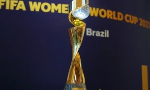 Troféu da Copa do Mundo Feminina, que será disputada no Brasil. Foto: Divulgação/ Fifa