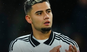 Andreas Pereira em jogo do Fulham. Foto: Divulgação/ Fulham