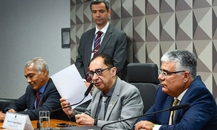 Romário, Kajuru e Girão foram eleitos, respectivamente, relator, presidente e vice-presidente da CPI   Foto: Divulgação/ Agência Senado