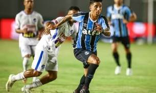 Kike Olivera. Foto: Lucas Uebel/ Grêmio FBPA