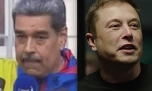 Nicolás Maduro e Elon Musk / Foto: Reprodução TV Estatal da Venezuela e Reprodução YouTube / National Geographic 