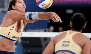 Invictas, brasileiras batem italianas no vôlei de praia e vão às oitavas