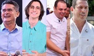 Candidatos à Prefeitura de Manaus - Fotos: Divulgação