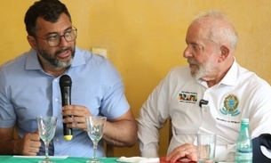 Presidente Lula e governador do Amazonas, Wilson Lima (UB) - Foto: Divulgação/Semcom