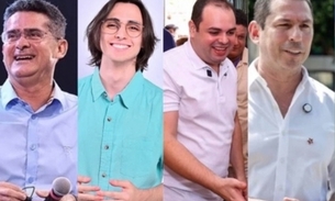 Candidatos à Prefeitura de Manaus - Fotos: Divulgação